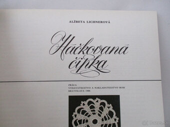 Háčkovaná čipka,vyd.1986 - 2