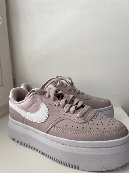 Nike Sneakersy Court Vision Alta Ltr DM0113-005 Fialová - 2