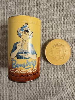 Plechová krabička BENSDORF BUSSUM HOLLAND - 2