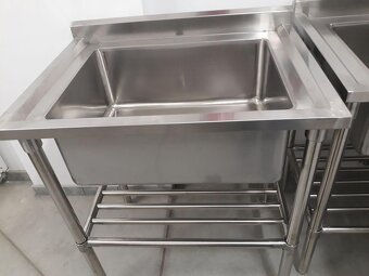 Nerezový drez 80 cm - 2