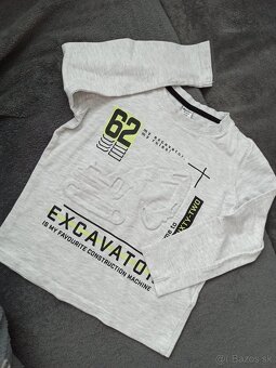 Natelníky a mikina veľ. 98/104 - 2