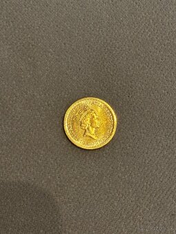 Zlatá minca Británia 1988 - 2