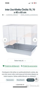 Klietka pre činčilu 70x70x40 - 2