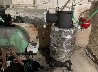 Kotol - zostava olejova pec - 2