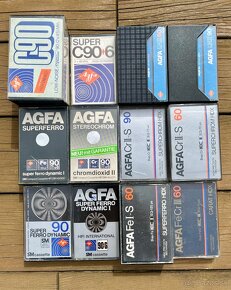 Audiokazety Agfa - 2