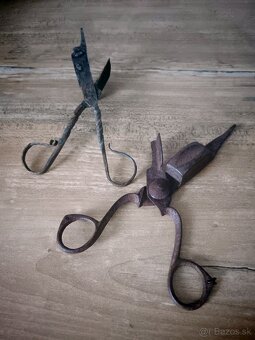 Starožitné nožnice na knôty-kratiknot - 2