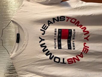 TOMMY HILFIGER snehobiele pánske tricko L - 2