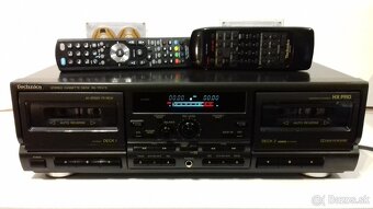 HX PRO kazetovy 2-deck TECHNICS RS-TR575 Dolby B + C = JAPAN - 2