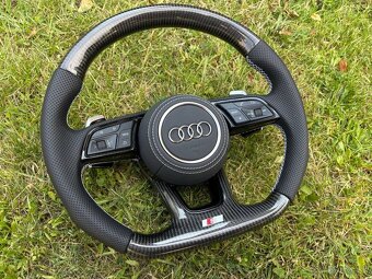 AUDI KARBON ŠPORTOVÝ ZKOSENY VOLANT - 2