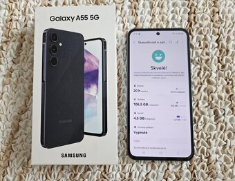 Samsung Galaxy A55 5G 128gb pamat, 8GB ram, v zaruke - 2