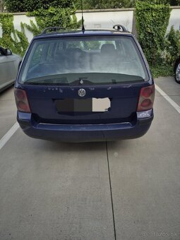 Volksvagen Passat 5,5, objem 1,9, výkon 96Kw - 2