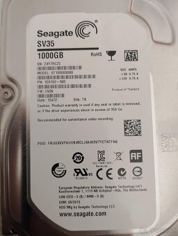 Seagate 1TB SATA HDD – kvalitný disk, testovaný, funkčný - 2