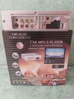 AUTORADIO S VYSUVNYM DISPLEJOM-Bluetooth - 2