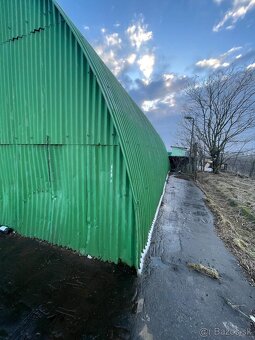 Oblúková plechová hala sklad 15x10x4,7m - 2
