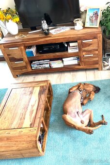 Masivna komoda indicky palisander - 2