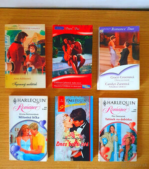 Knihy Harlequin za 0,20 EUR - 2