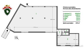 Komerčný priestor na PRENÁJOM - Švermova, BB - 2