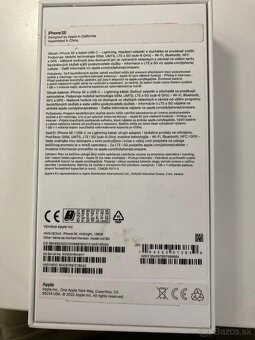 iPhone SE (2022) 128GB – Midnight (Čierna) - 2