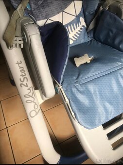 Polohovateľná jedálenská stolička chicco - 2