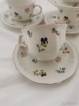 Villeroy a Boch, šálky a Podsalky - 2