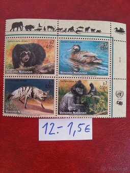 Postove znamky OSN - 2