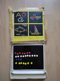 Retro hra "Počty a hry s magnetmi" - 2