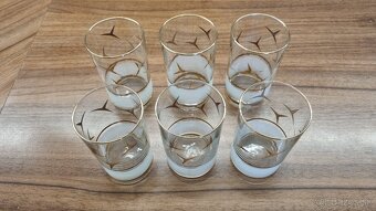 Poháre pozlátené - 2