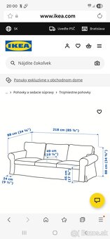 Sedačka Ikea/Ektorp - 2