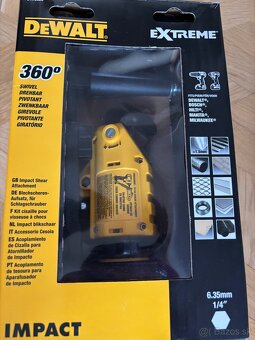 DeWALT nožnice na plech - 2