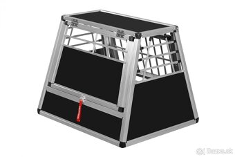 Hliníková klietka pre psa do auta 70x86x68 cm N36 - 2