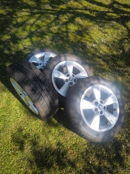 Škoda R15, 5x100 s pneu 185/60 - 2