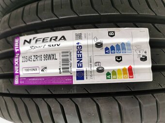 Passat B8 letný komplet 235/45 R18 98W Nexen ET44 5x112 - 2