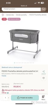 Feedo detska postielka - 2