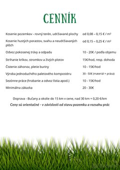 Ponúkam kosenie a úpravy záhrad a pozemkov - 2