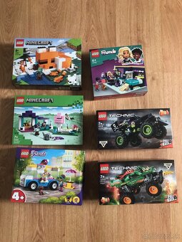 Nové Lego- Minecraft, Friends, Technic - 2
