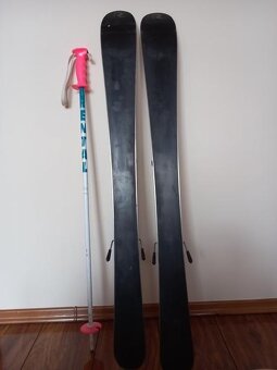 Rossignol detské lyže 100 + paličky - 2