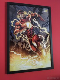 Marvel/DC plagáty s dreveným rámom - 2