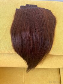 Clip in živé vlasy 120 gramov - 2