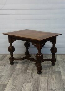 Stôl starožitný renesančný ( 197 ). - 2