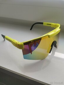 Športové slnečné okuliare Pit Viper (žlté-oranžové sklo) - 2