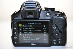 Nikon D3300 + příslušenství - 2