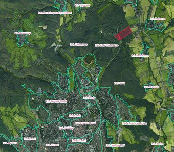 Košice – 2.120 m2 LESNÉ POZEMKY - 2
