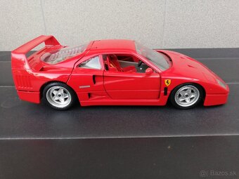 Bburago Ferrari F40 1/18 Červený - 2