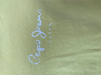 PEPE jeans originál žlté damske tricko S - 2