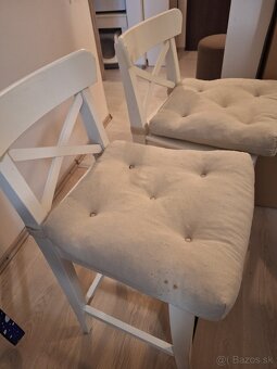 2 ks barové stoličky Ingolf Ikea - 2