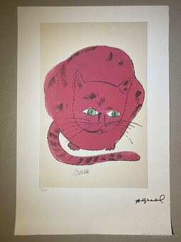 Andy Warhol "Sam" Limitovaná edícia_Certifikát - 2