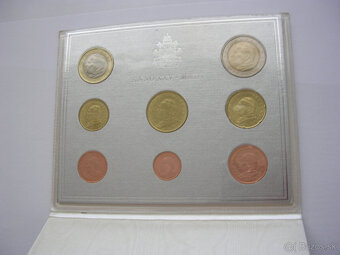 Druhá sada euromincí VATIKAN 2003 pápež Ján Pavol II. - 2