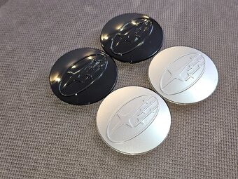 Subaru stredové krytky kolies Ø57 mm – sada 4 ks - 2