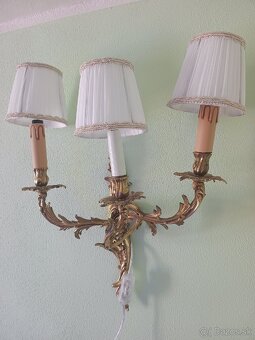 Francúzka nástenná lampa - 2