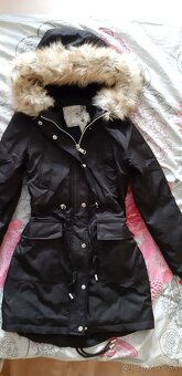 Kvalitná dlhá parka Amisu 34 / Nová - 2